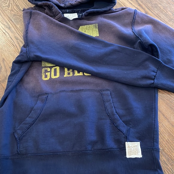 💕HP💕Retro Brand Michigan vintage hoodie - Picture 6 of 12